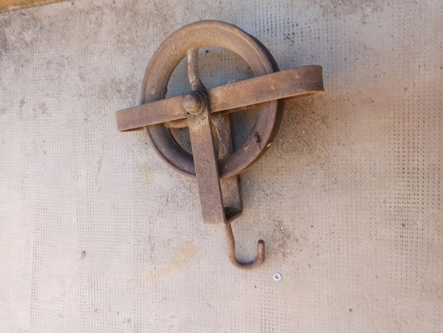 Polea carrucha o garrucha