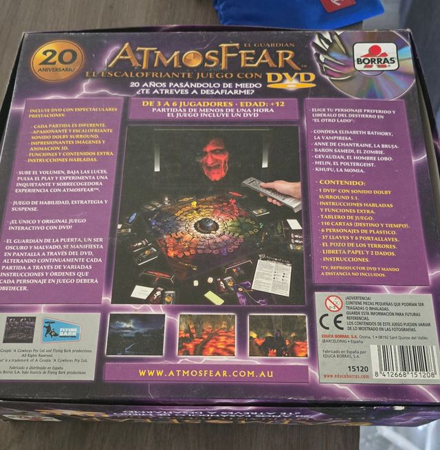 Juego de mesa Atmosfear DVD