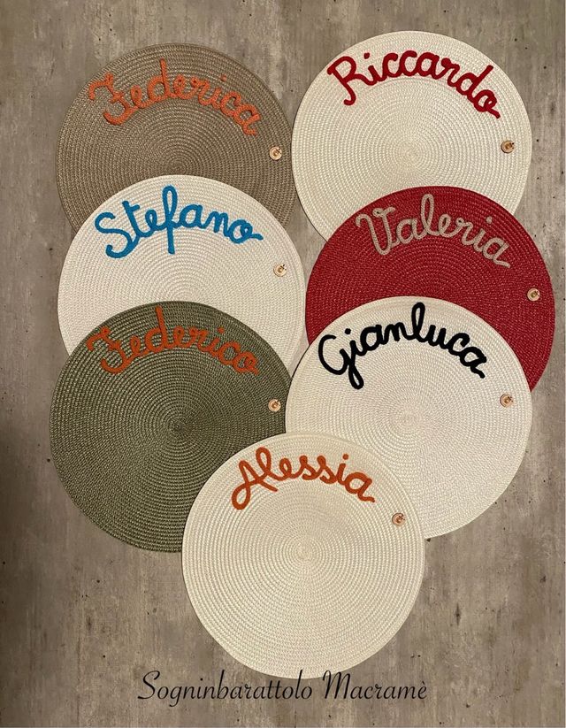Tovaglietta personalizzata