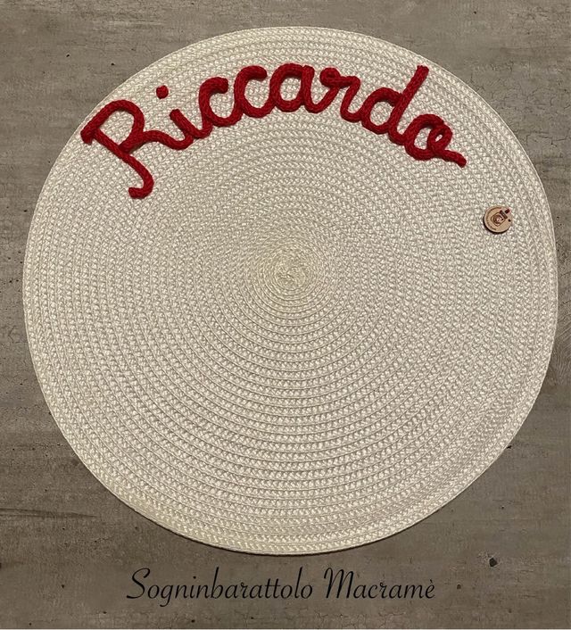 Tovaglietta personalizzata