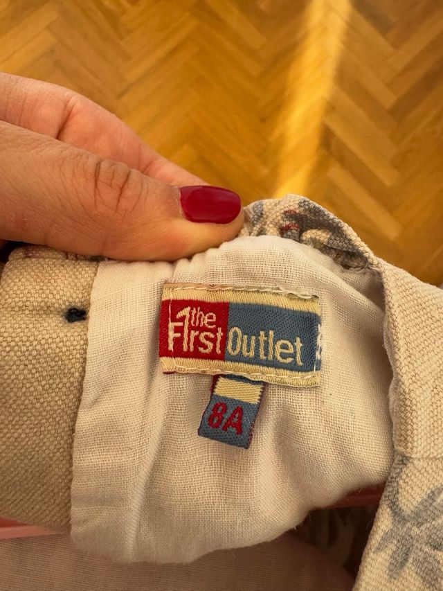 Abito da bambina con stampa floreale