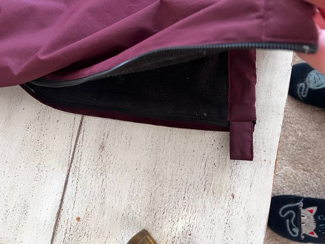 Carhartt canguro granate abrigo XS