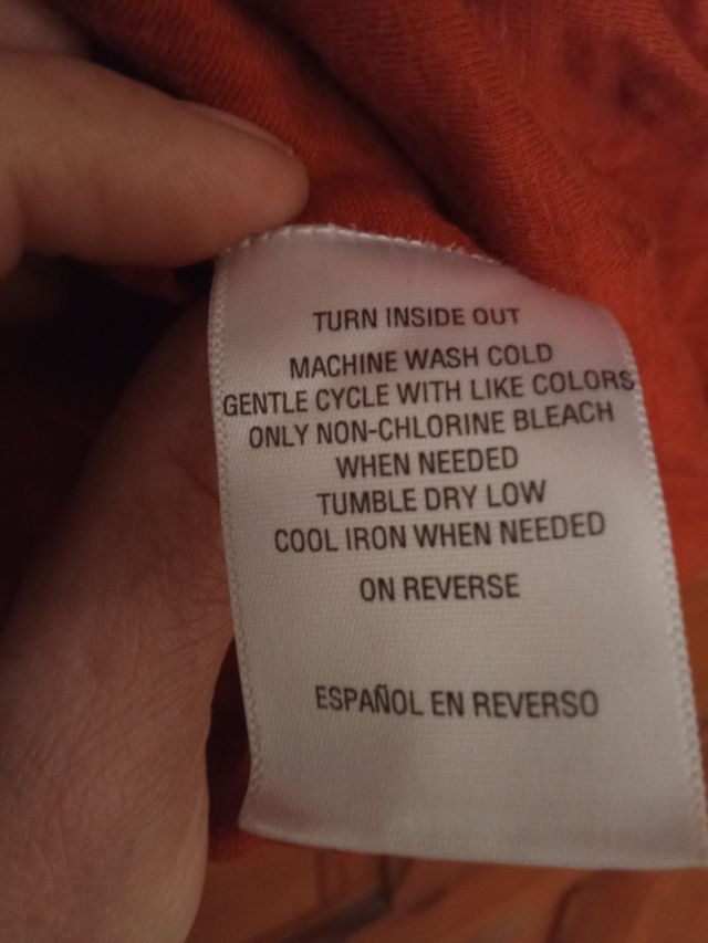 Túnica naranja hippie XL style co