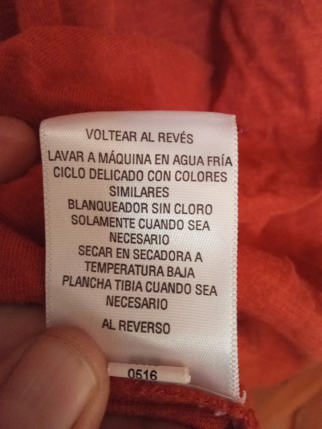 Túnica naranja hippie XL style co