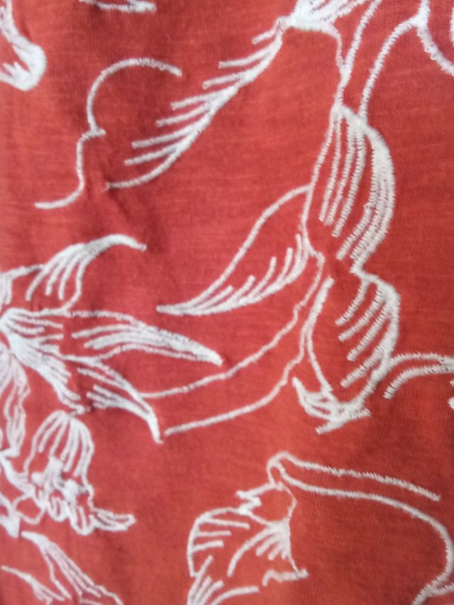 Túnica naranja hippie XL style co