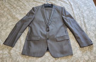 Traje hombre gris Zara+ camisa y corbata