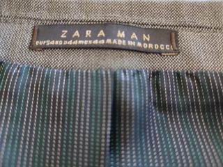 Traje hombre gris Zara+ camisa y corbata