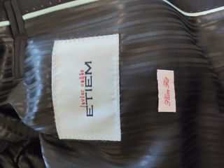 Traje de hombre color negro Etiem(corte inglés)
