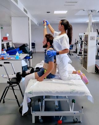 Fisioterapeuta colegiada a domicilio 