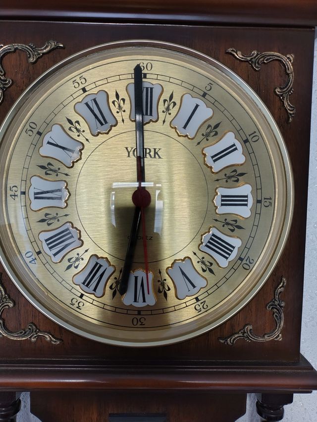 Reloj antiguo vintage termometro