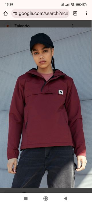 Carhartt Nimbus talla S parka mujer 