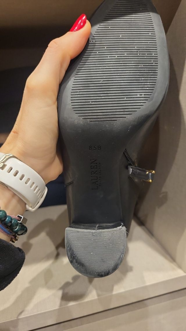 Botines Ralph Lauren Negros