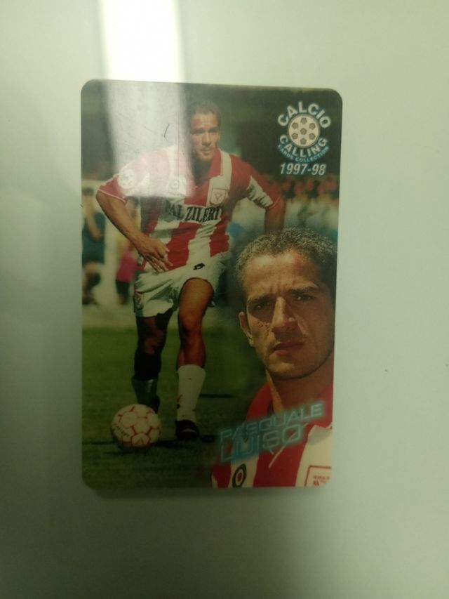 Scheda telefonica calcio calling card 97/98