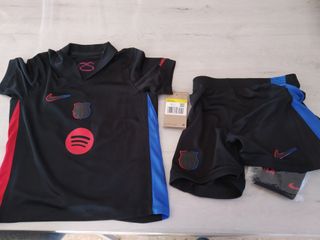 Equipación completa Barça Lamine Yamal