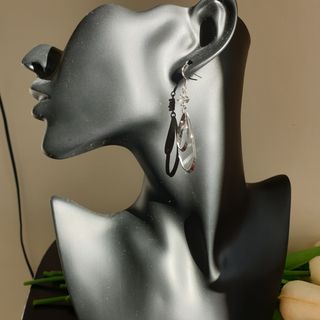 Bonitos pendientes acero a estrenar