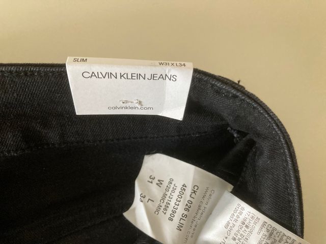 Calvin Klein Jeans. Pantalón vaquero slim. W31 L34