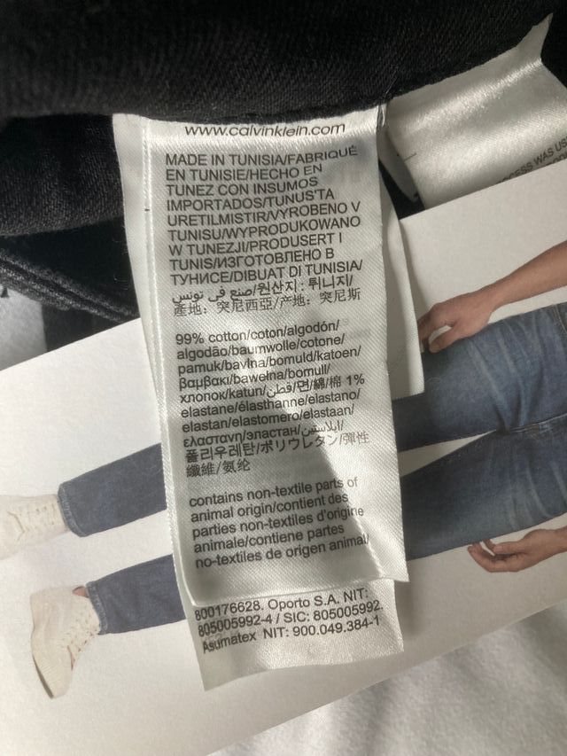 Calvin Klein Jeans. Pantalón vaquero slim. W31 L34