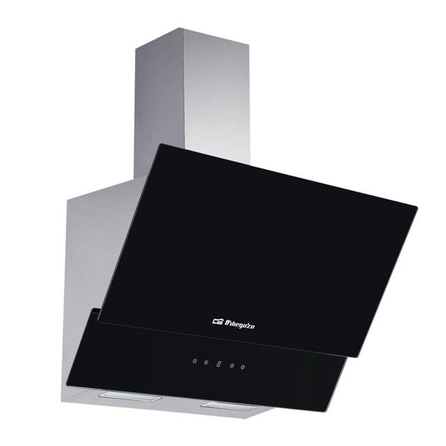 Campana decorativa cristal negro 90 cm