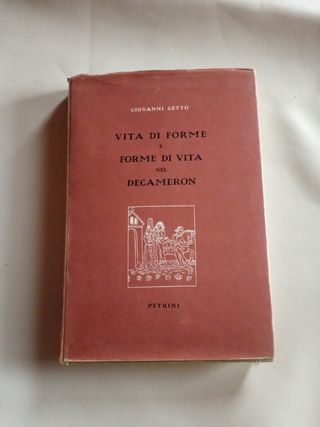 Vita di forme e forme di vita nel Decame