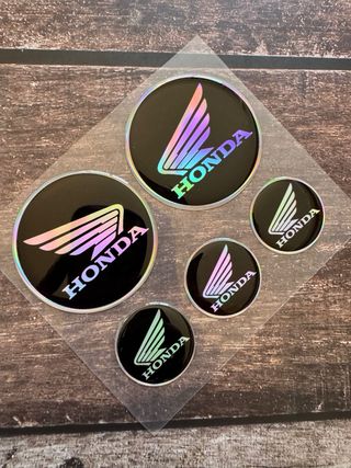 EMBLEMAS HONDA MOTO CARENADO DEPOSITO CBR PCX XR