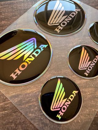 EMBLEMAS HONDA MOTO CARENADO DEPOSITO CBR PCX XR