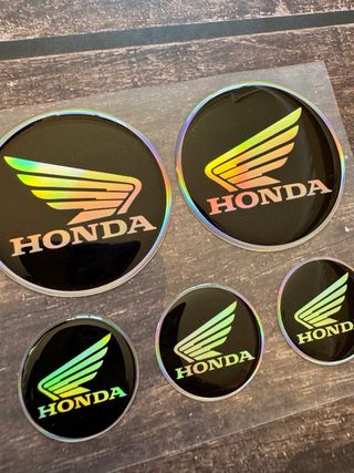 EMBLEMAS HONDA MOTO CARENADO DEPOSITO CBR PCX XR