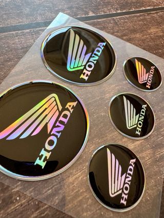 EMBLEMAS HONDA MOTO CARENADO DEPOSITO CBR PCX XR