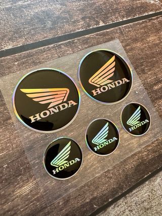 EMBLEMAS HONDA MOTO CARENADO DEPOSITO CBR PCX XR