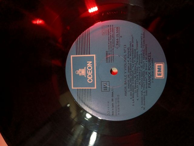 Vinilo de Frank pourcel