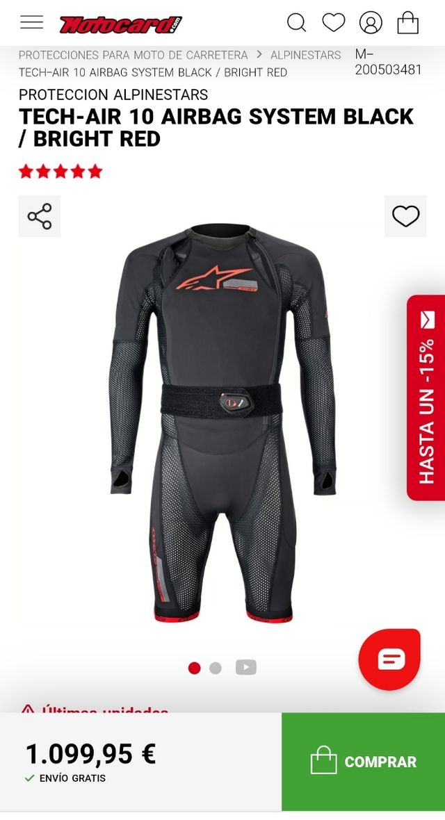 Airbag alpinestars