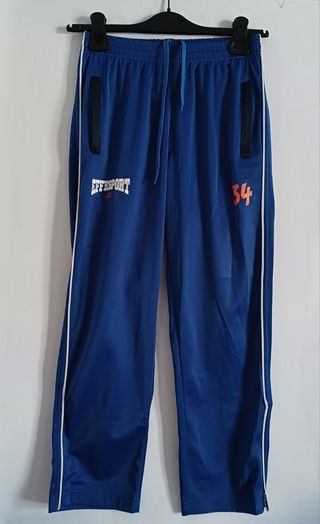 Pantalone tuta con banda laterale 