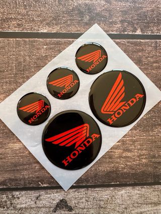 EMBLEMAS PEGATINA HONDA MOTO CARENADO PCX XR CBR