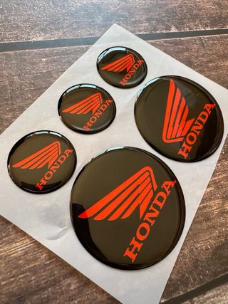 EMBLEMAS PEGATINA HONDA MOTO CARENADO PCX XR CBR