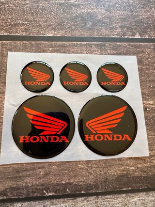 EMBLEMAS PEGATINA HONDA MOTO CARENADO PCX XR CBR