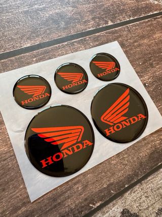 EMBLEMAS PEGATINA HONDA MOTO CARENADO PCX XR CBR