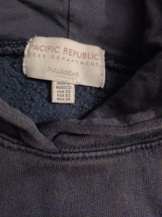 Sudadera gris XS Pacífic republic