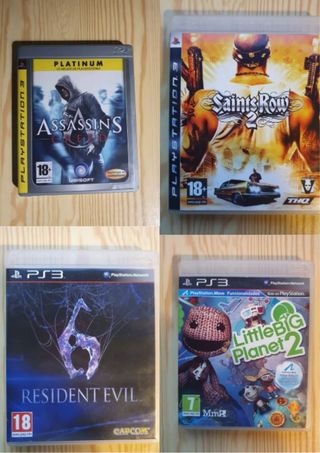 Paquete de juegos de PS3