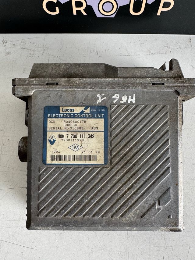 Centralita Motor Renault 1.9 DTI Ref  : 7700111342