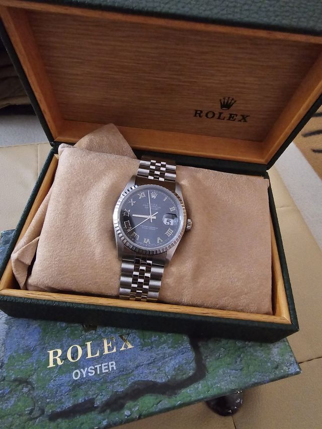 rolex date just full set