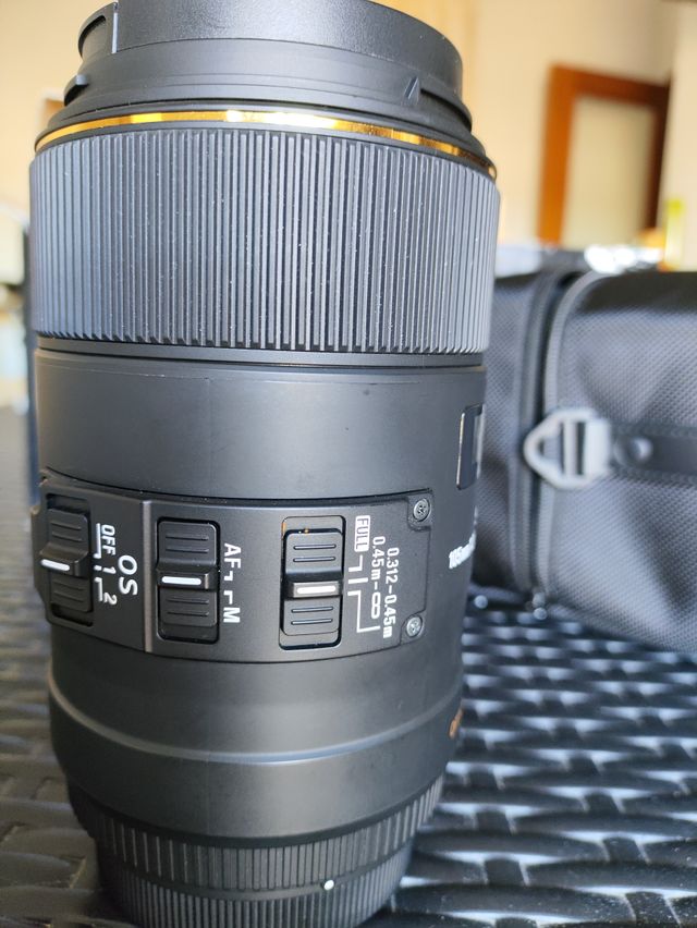 Objetivo Sigma 105 F2.8 EX DG Macro OS para Canon