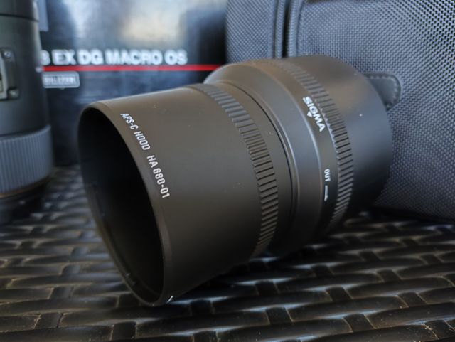 Objetivo Sigma 105 F2.8 EX DG Macro OS para Canon