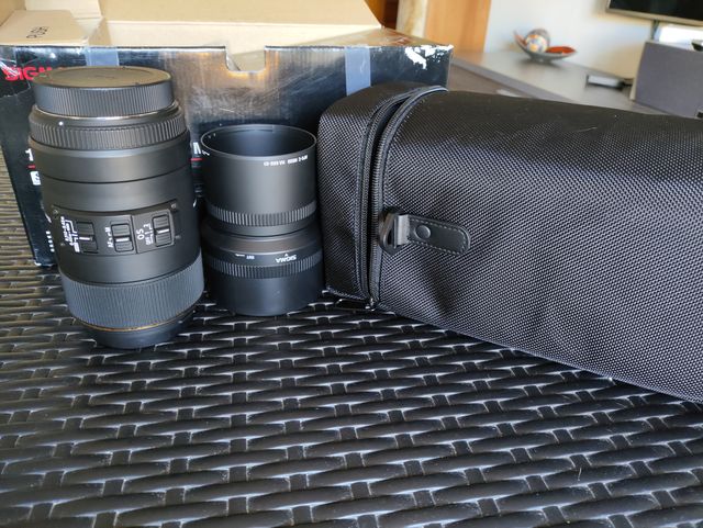 Objetivo Sigma 105 F2.8 EX DG Macro OS para Canon