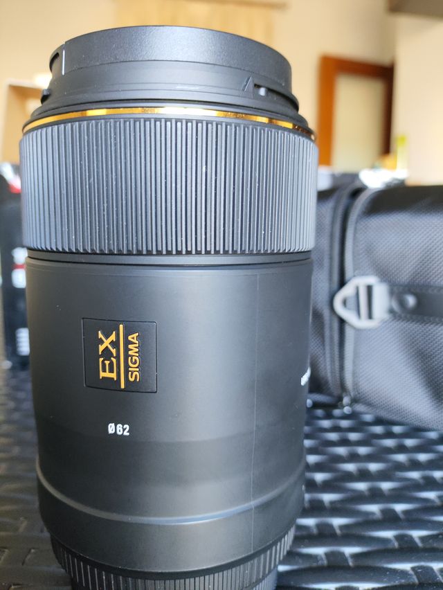 Objetivo Sigma 105 F2.8 EX DG Macro OS para Canon