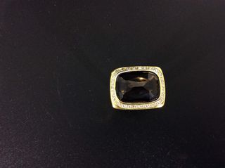 anillo oro 18k con piedra