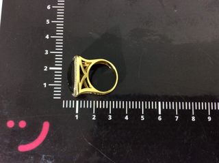 anillo oro 18k con piedra