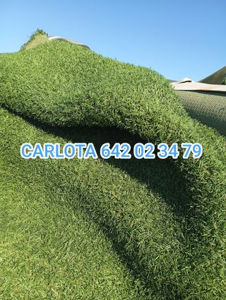 Césped artificial reciclado