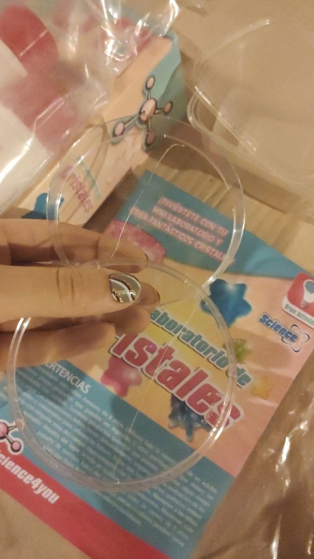 Mini laboratorio de cristales