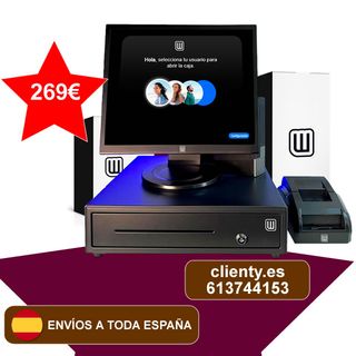 El mejor TPV con sus accesorios incluidos