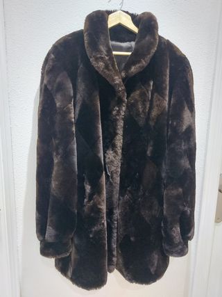 Abrigo de piel de mouton 