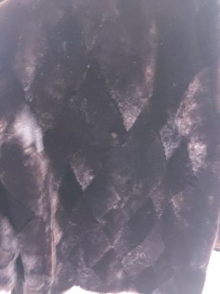 Abrigo de piel de mouton 